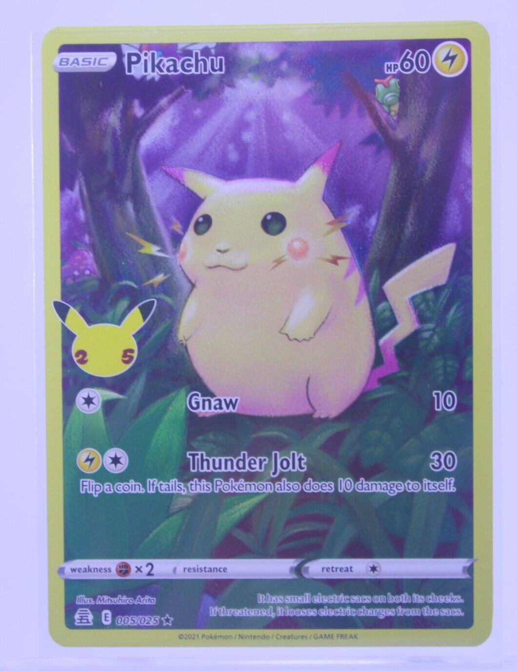 Pokémon TCG Pikachu Celebrations 005/025 Holo Holo Rare