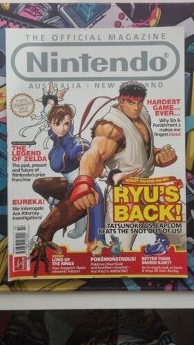 Nintendo AUS & NZ # 14 Feb 2010 Street Fighter Pokemon Heart Gold Soul Silver