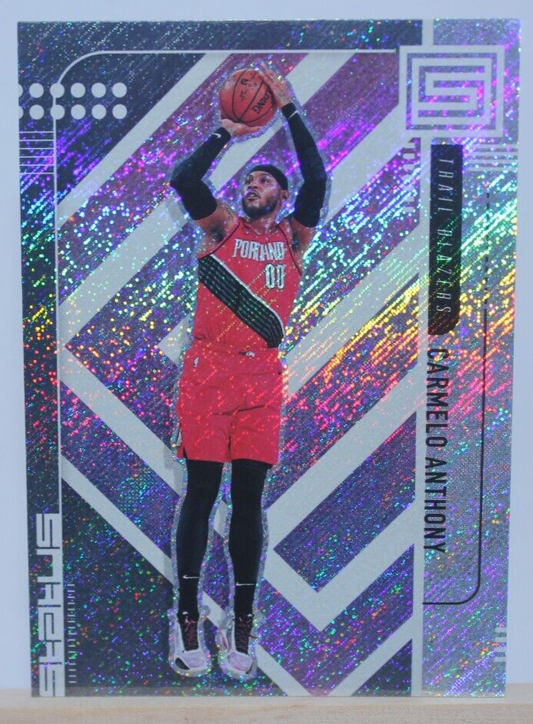 2019-20 Panini Status Basketball Anthony Davis Silver Card #198 NBA Portland