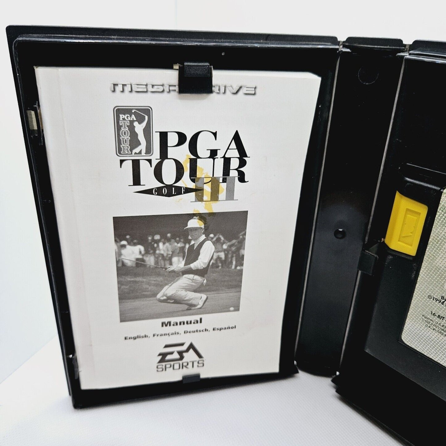 PGA Tour Golf III Sega Mega Drive Tested Working CIB