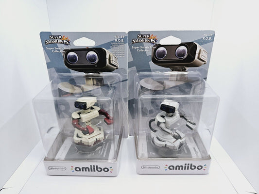 Super Smash Bros R.O.B No.54 & No.46 Nintendo Amiibo Sealed