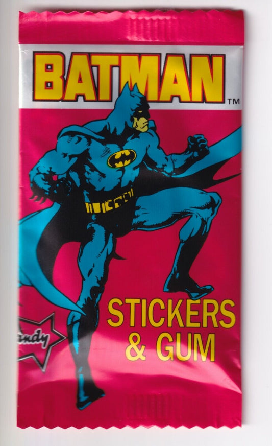 Batman Dandy 1989 Stickers Sealed Pack