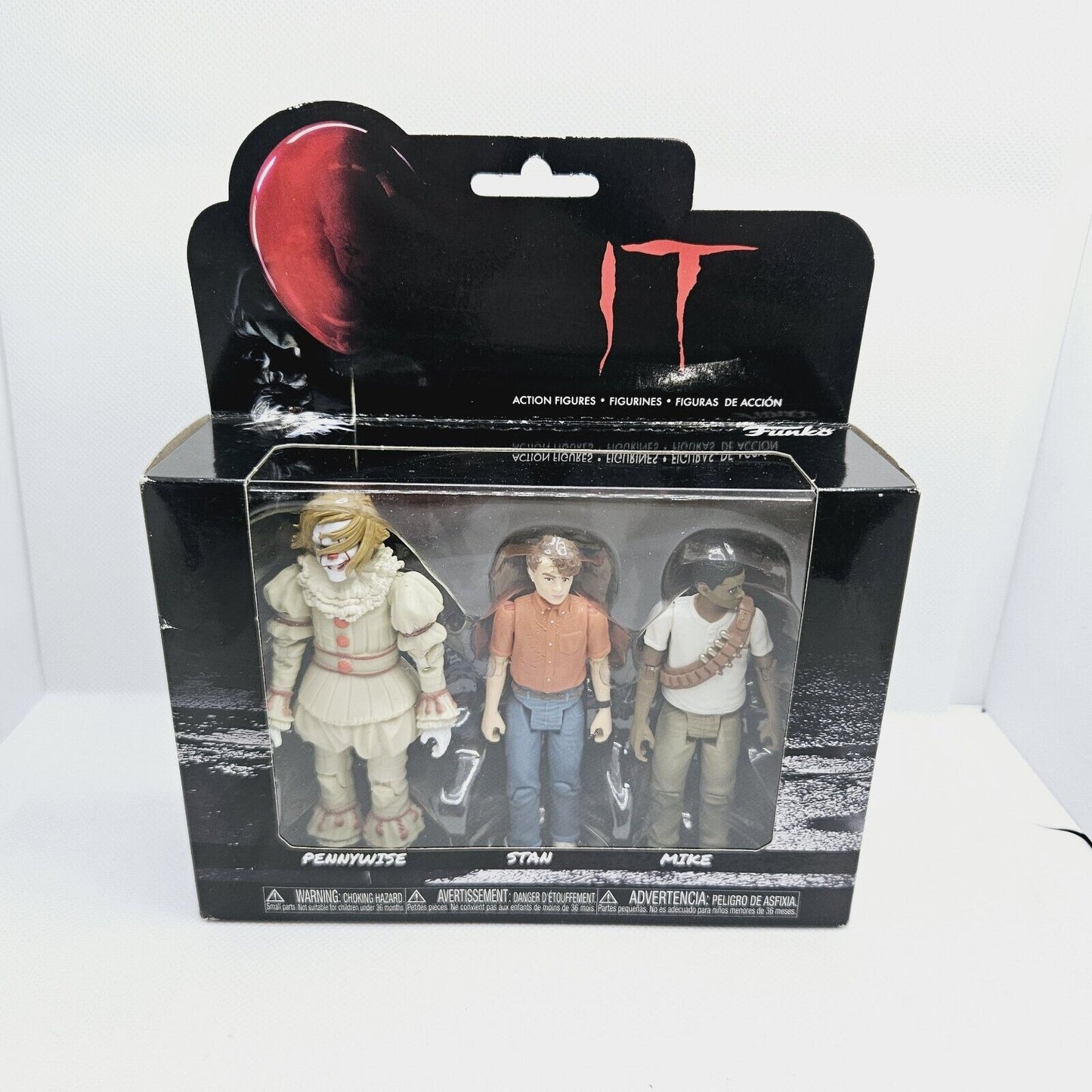 IT - Pennywise, Mike & Stan - 3 Pack Collection Sealed