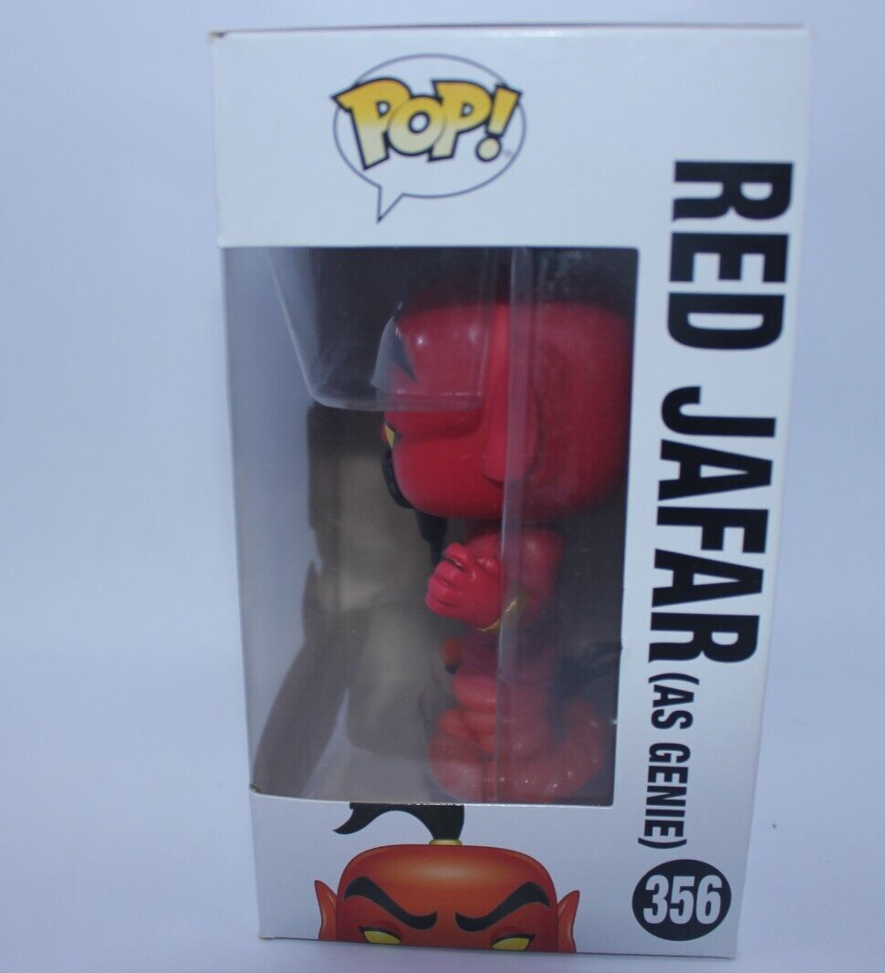 Disney Funko Pop- Red Jafar (as Genie) - Aladdin - No. 356 - Free Protector