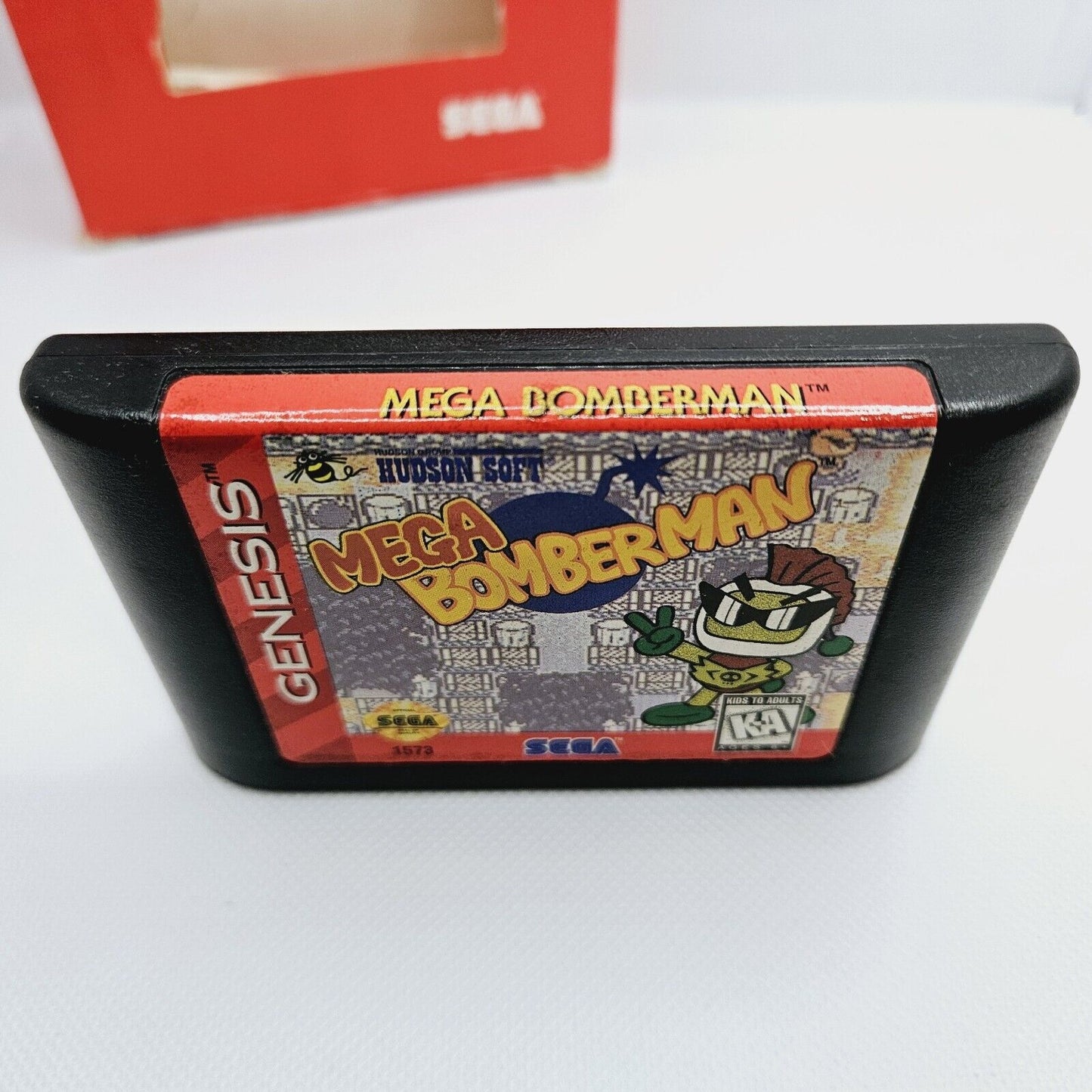 SEGA Mega Bomberman (Sega Genesis, 1994) Tested Working No Manual