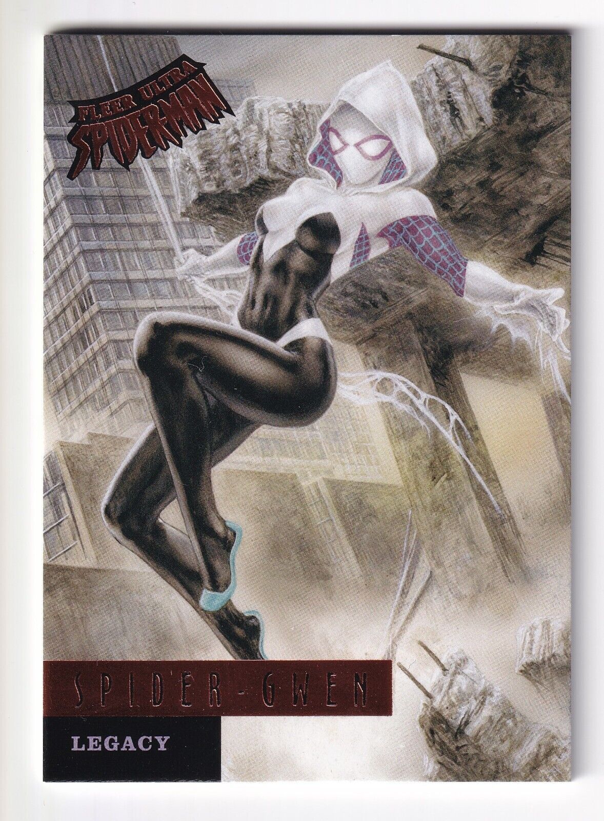 Spider-Gwen Stacy 2017 Upper Deck Fleer Ultra Spiderman Marvel Comics Legacy