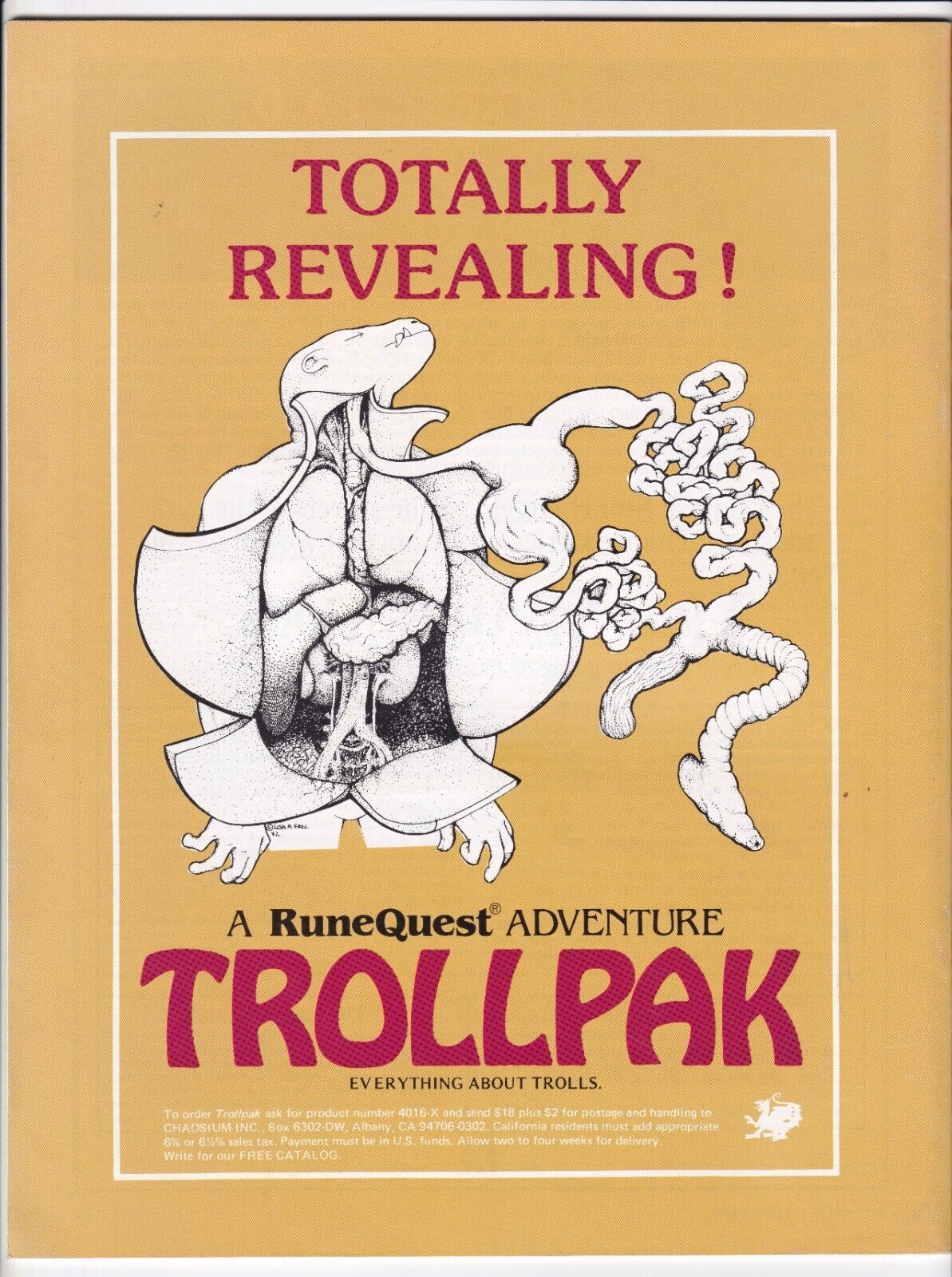 Different Worlds RPG Magazine Issue #22 Chaosium 1982 Tunnels & Trolls Runequest