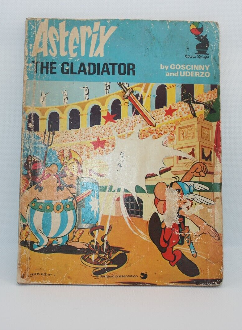 Asterix the Gladiator 1976 Softcover Book