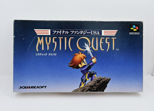 Final Fantasy Mystic Quest  Nintendo Super Famicom SNES NTSC-J JAPAN Complete