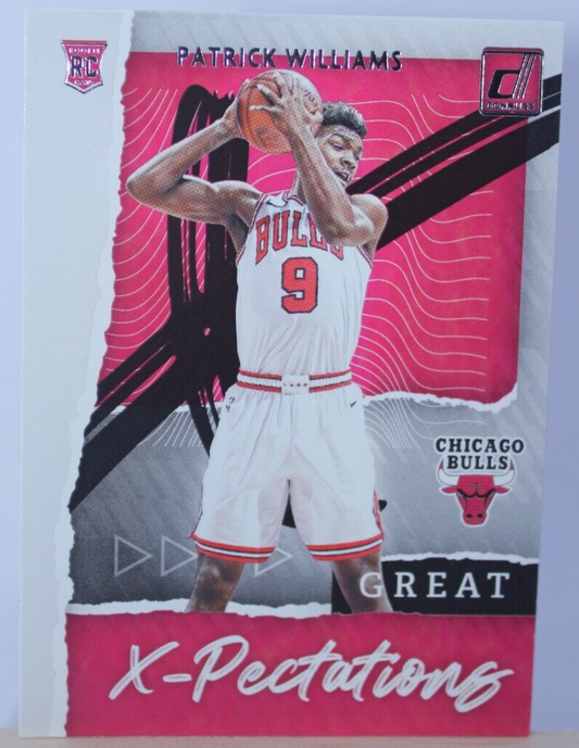 2020-21 NBA Donruss Patrick Williams Great X-Pectations RC Rookie #4  Bulls NBA