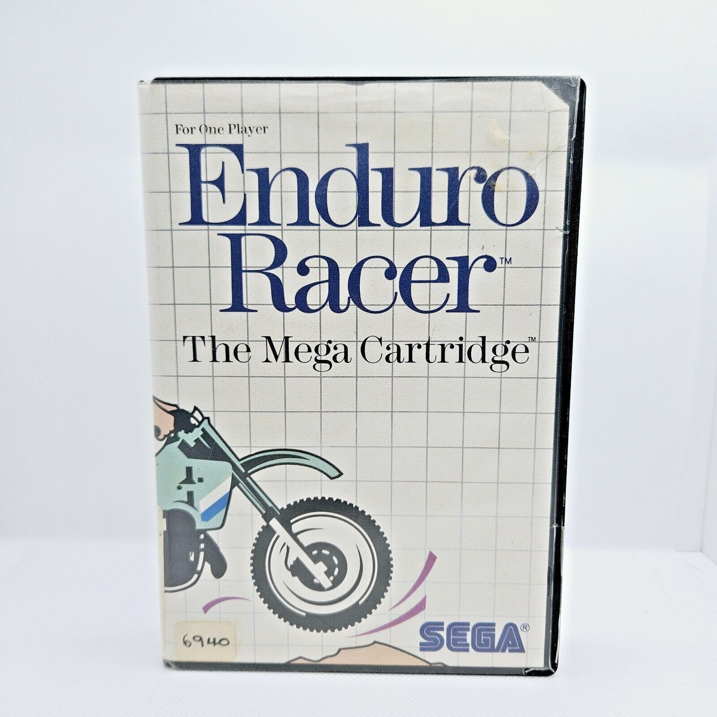 Enduro Racer SEGA Mega Drive Cartridge Game 1987 CIB