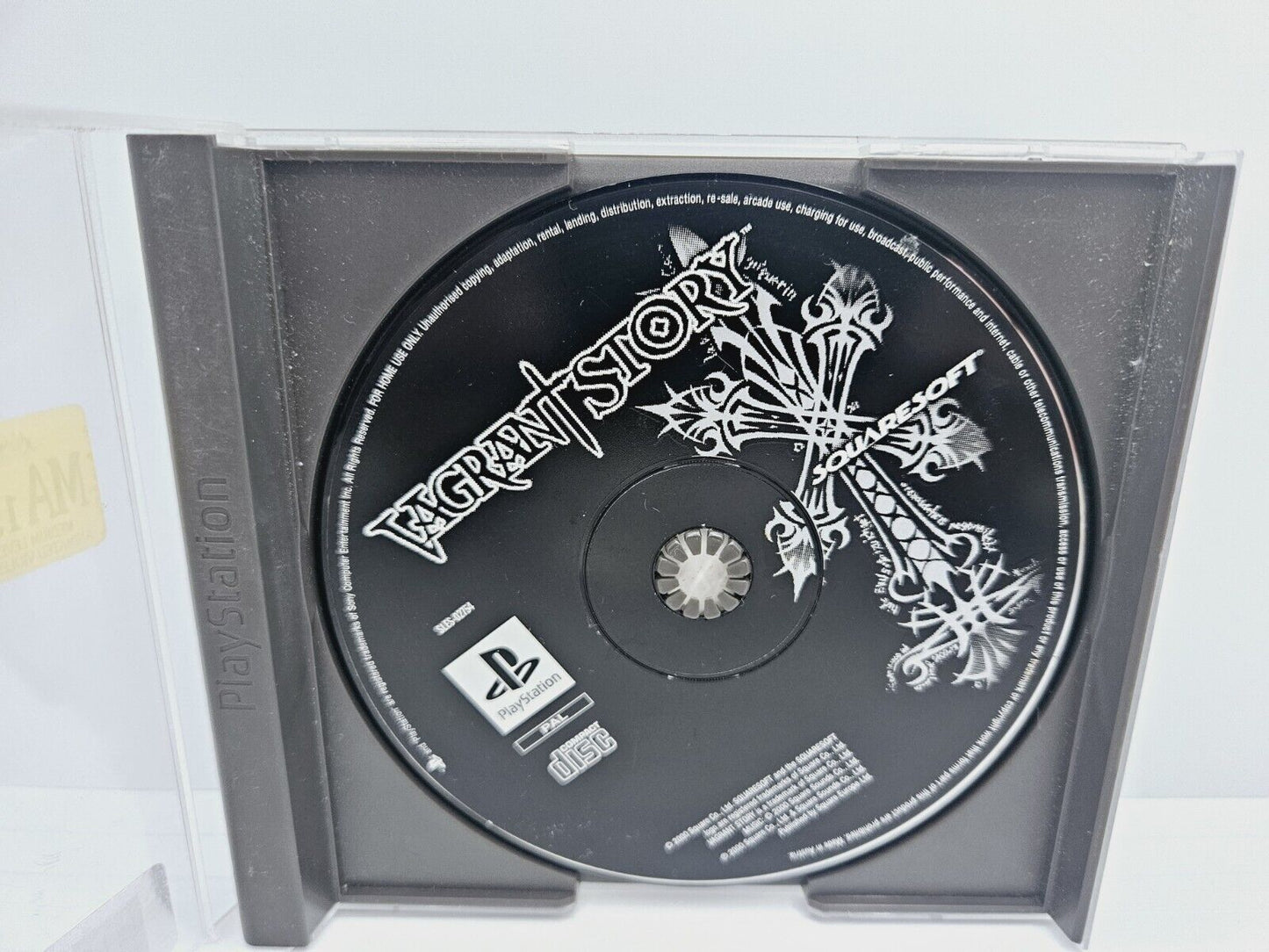 Vagrant Story PS1 Sony Game Disc / Partial Case Tested Working (See Description)