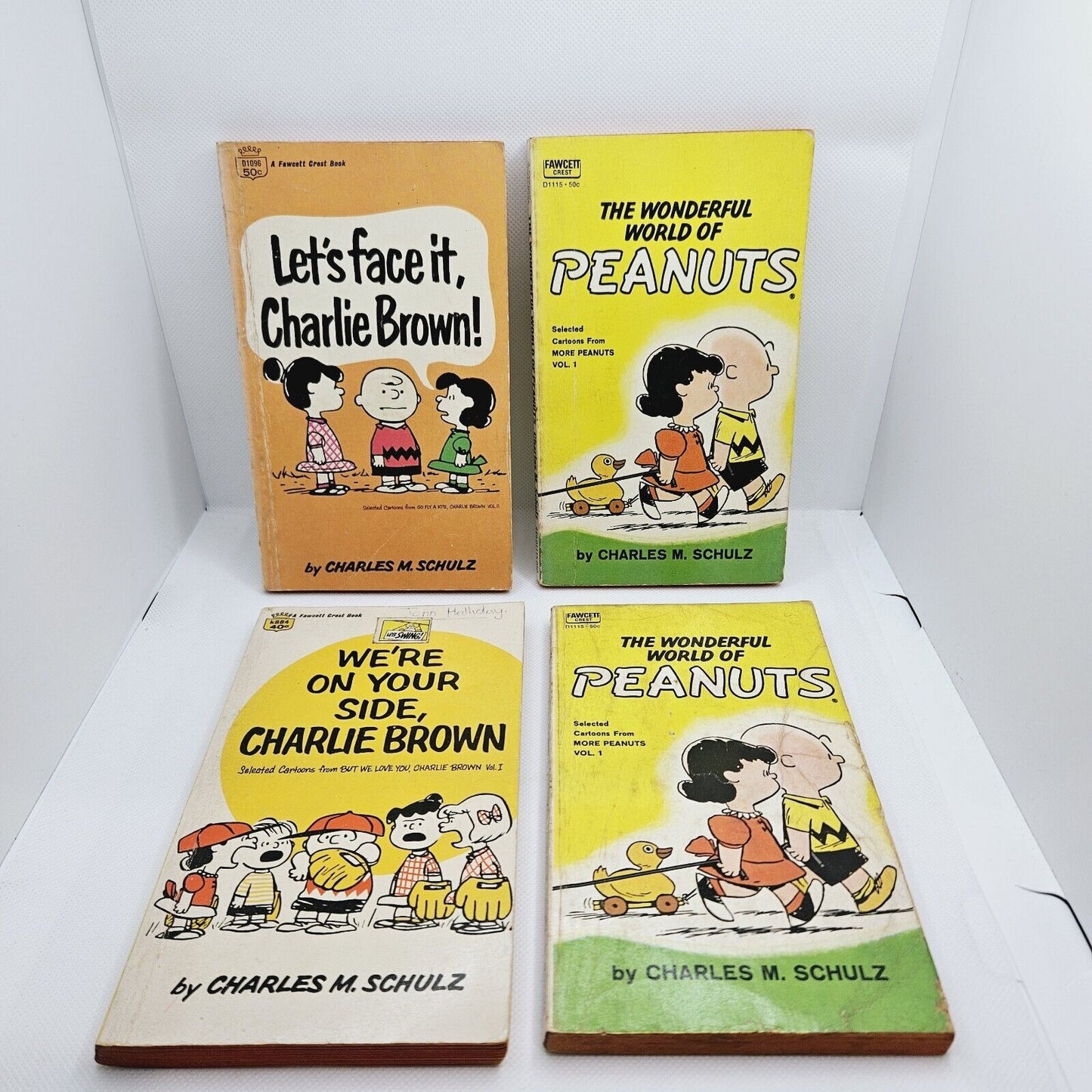 Snoopy Book Lot 1960's 14 x Books Charles M. Schulz