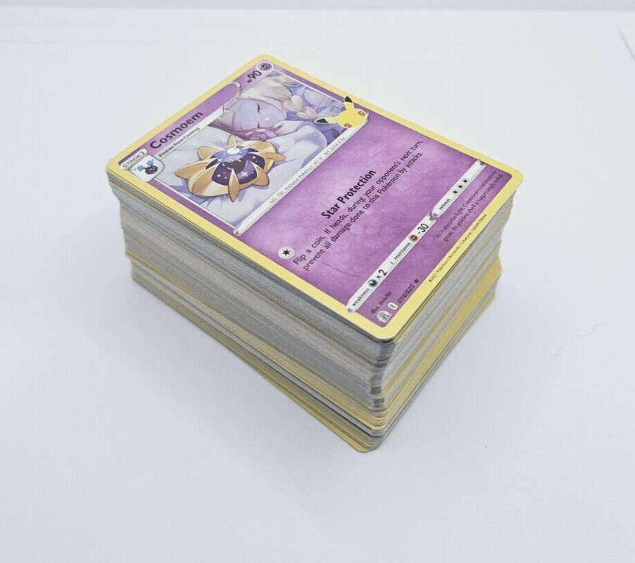 Pokemon Celebrations 25th Anniversary Bulk 136 Cards