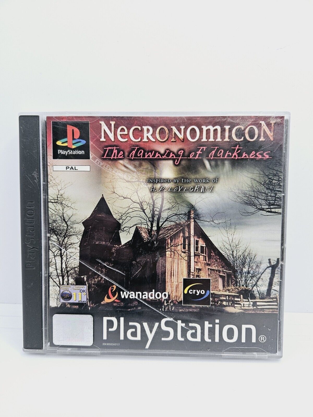 Necronomicon: The Dawning of Darkness No Manual Sony PS1 PAL Tested Working