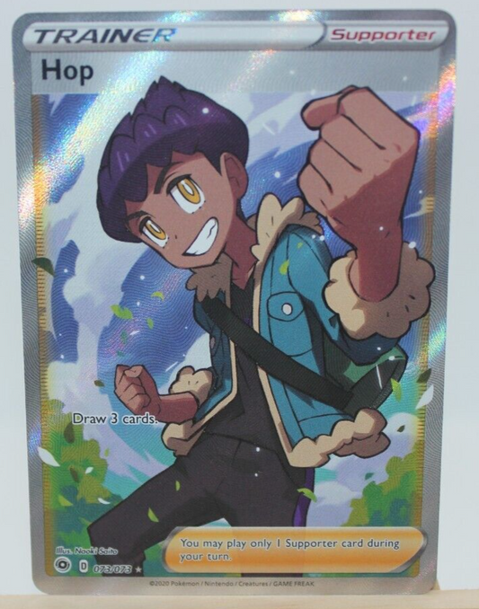 Pokémon TCG Hop Champion's Path 073/073 Holo Full Art