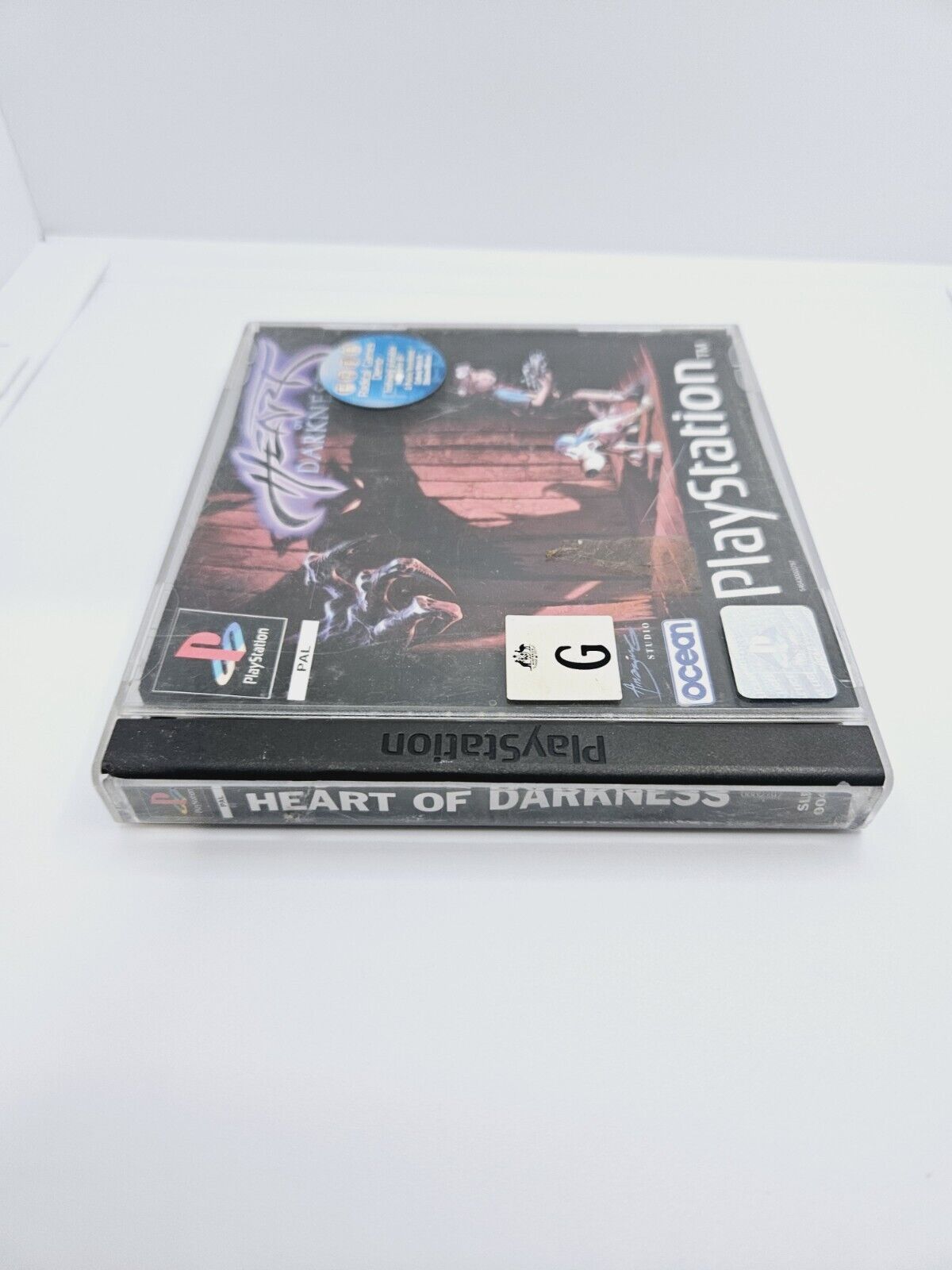 Heart of Darkness  Sony PlayStation 1 PS1 PAL Version (No Glasses) (Read Desc)