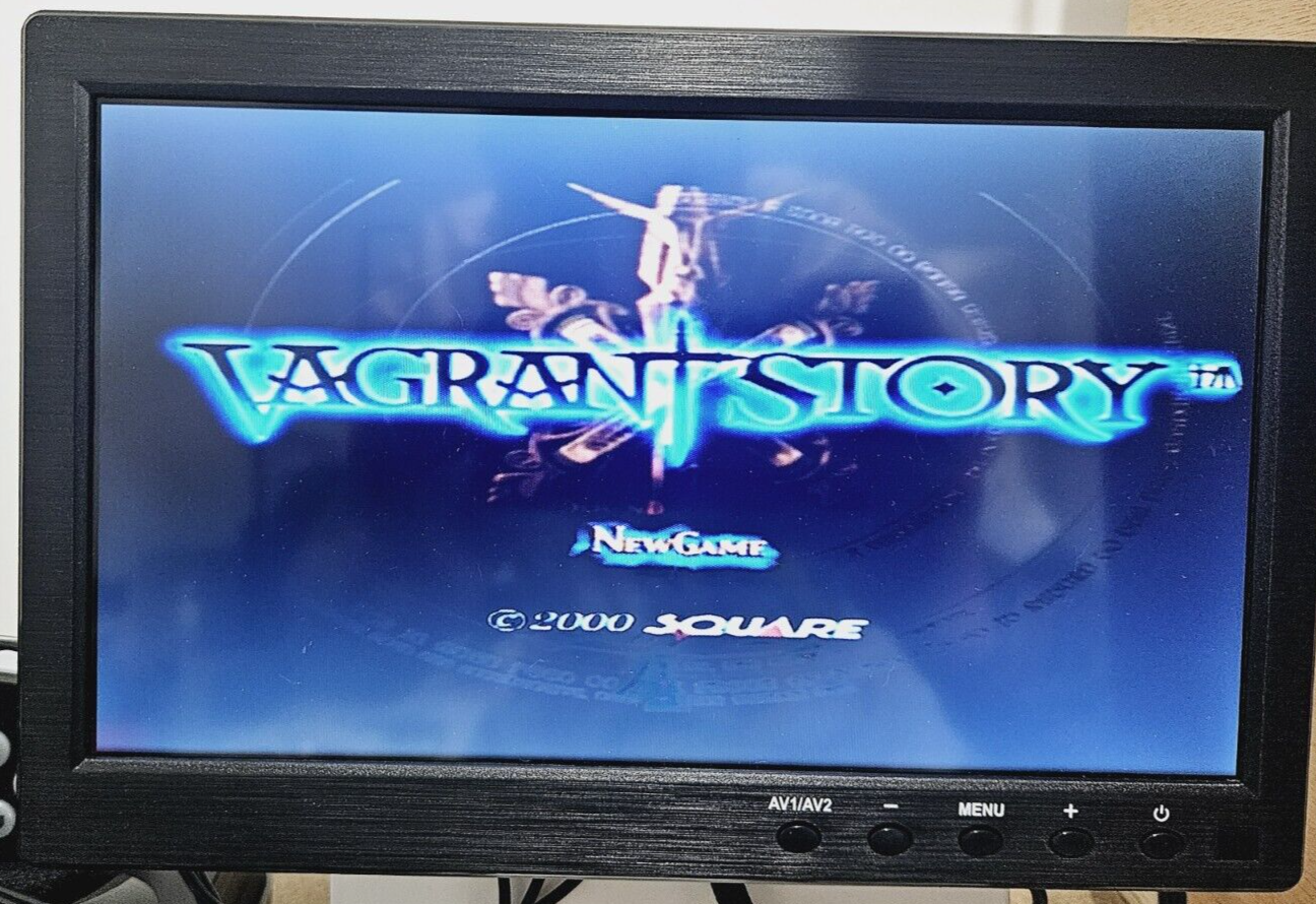 Vagrant Story PS1 Sony Game Disc / Partial Case Tested Working (See Description)