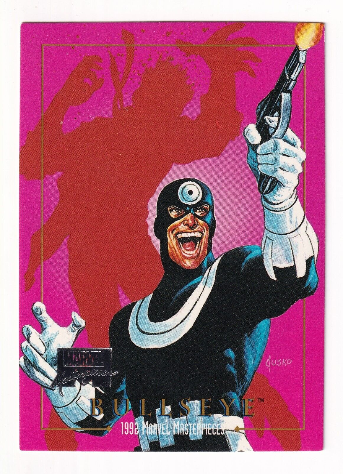 2015 2016 Marvel Masterpieces 1992 JUSKO Commemorative Buybacks Bullseye