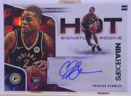 Cassius Stanley Hot Signatures Rookie SP Auto #HR-CST 2020-21 Panini Hoops