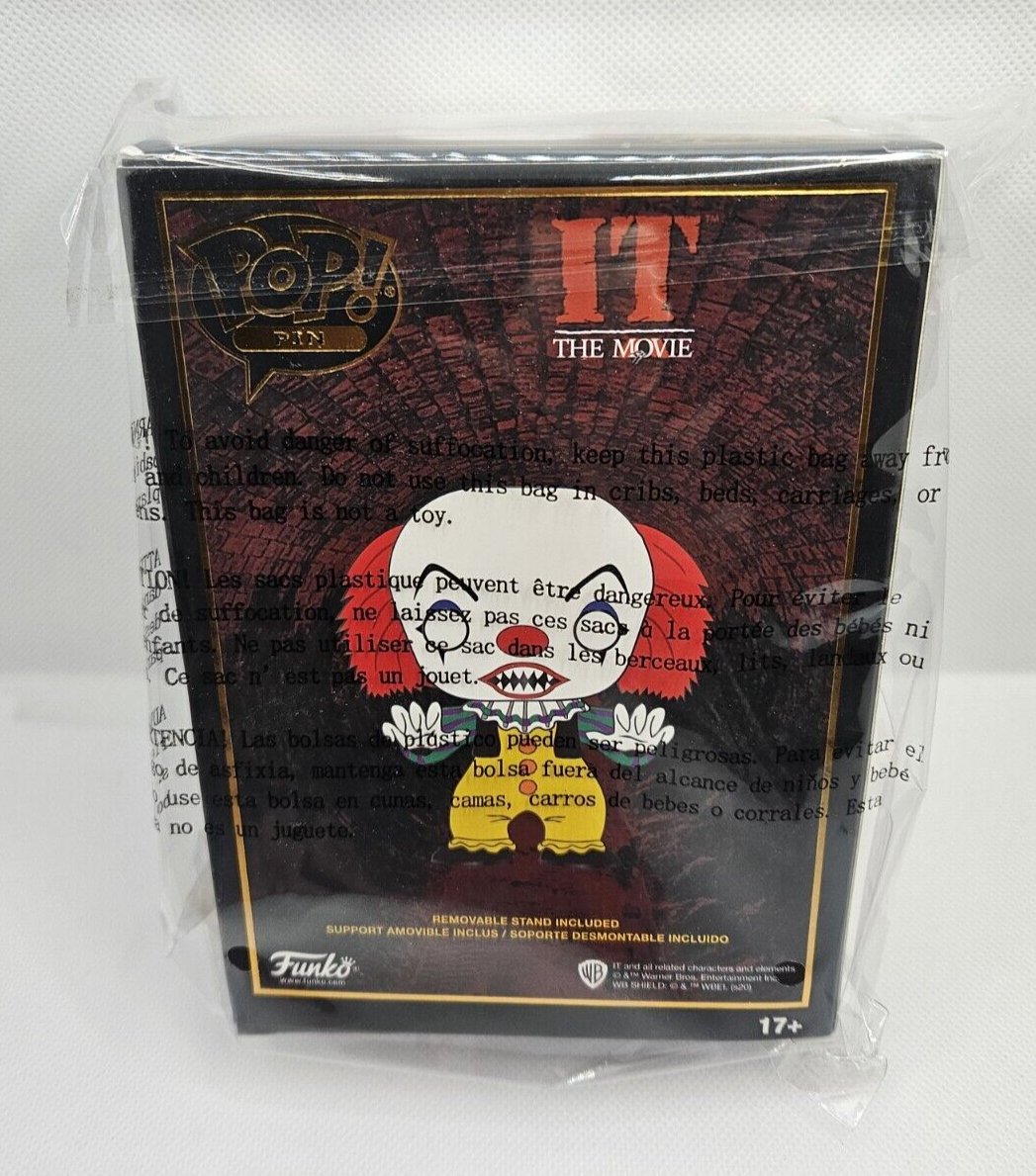 IT Pennywise Funko Pop Pin #01 Horror