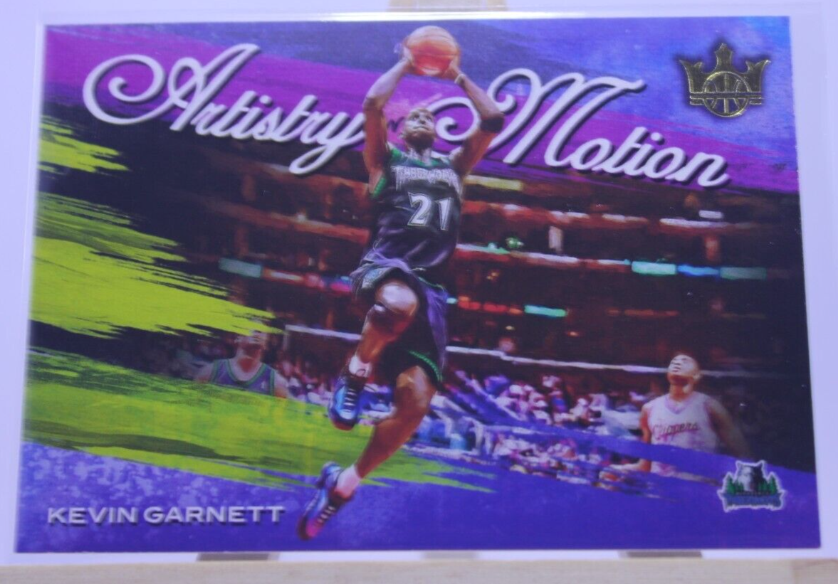 2020-21 Panini Court Kings Kevin Garnett Artistry in Motion #26 Timberwolves