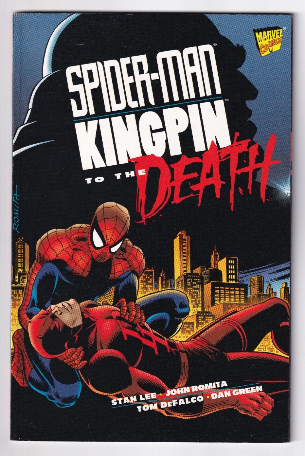 Spider-Man Kingpin To the Death, with Daredevil Marvel Afterword by Stan Lee