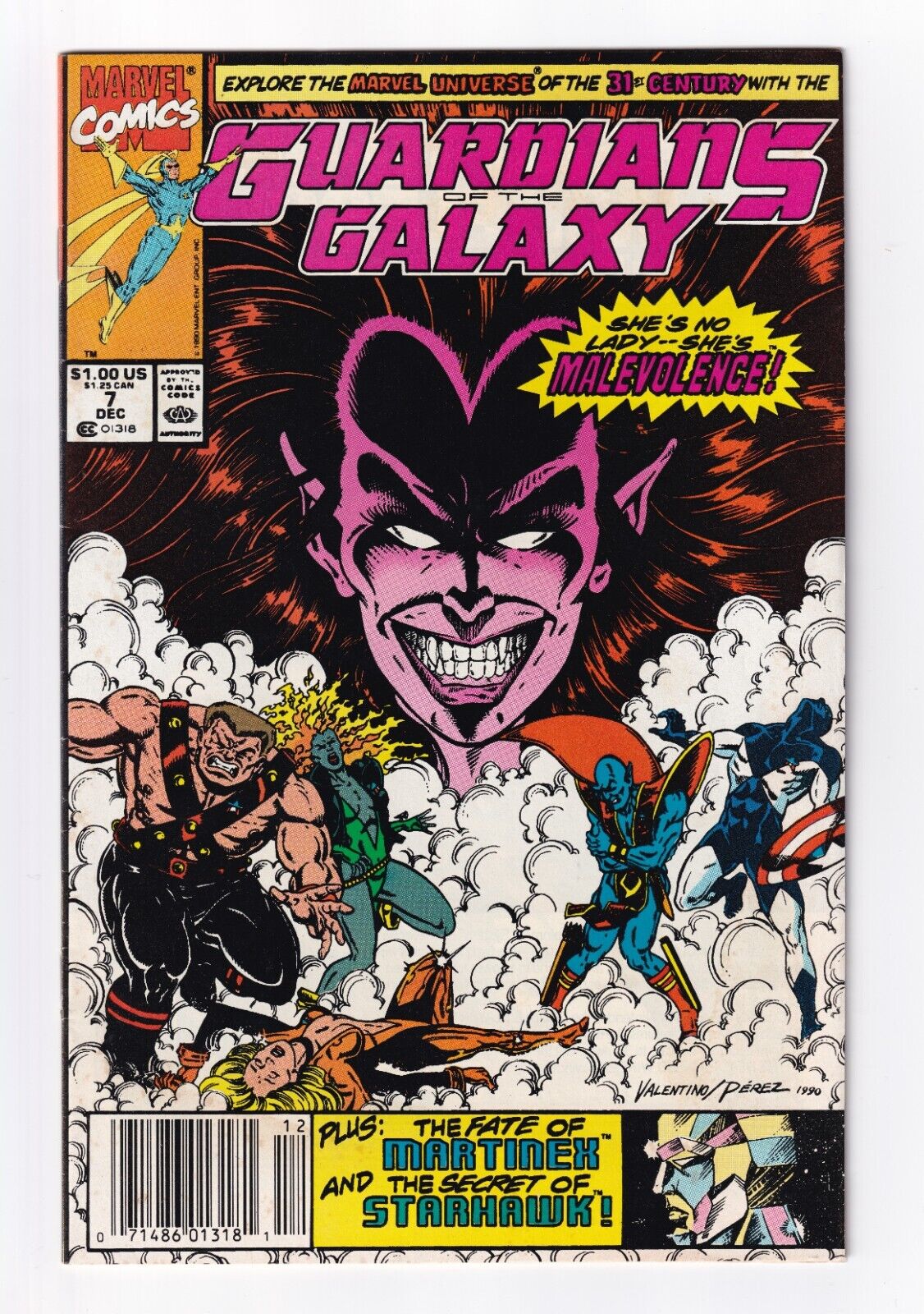 Guardians of the Galaxy #7 1st Malevolence Mephisto's Daughter Marvel Comics