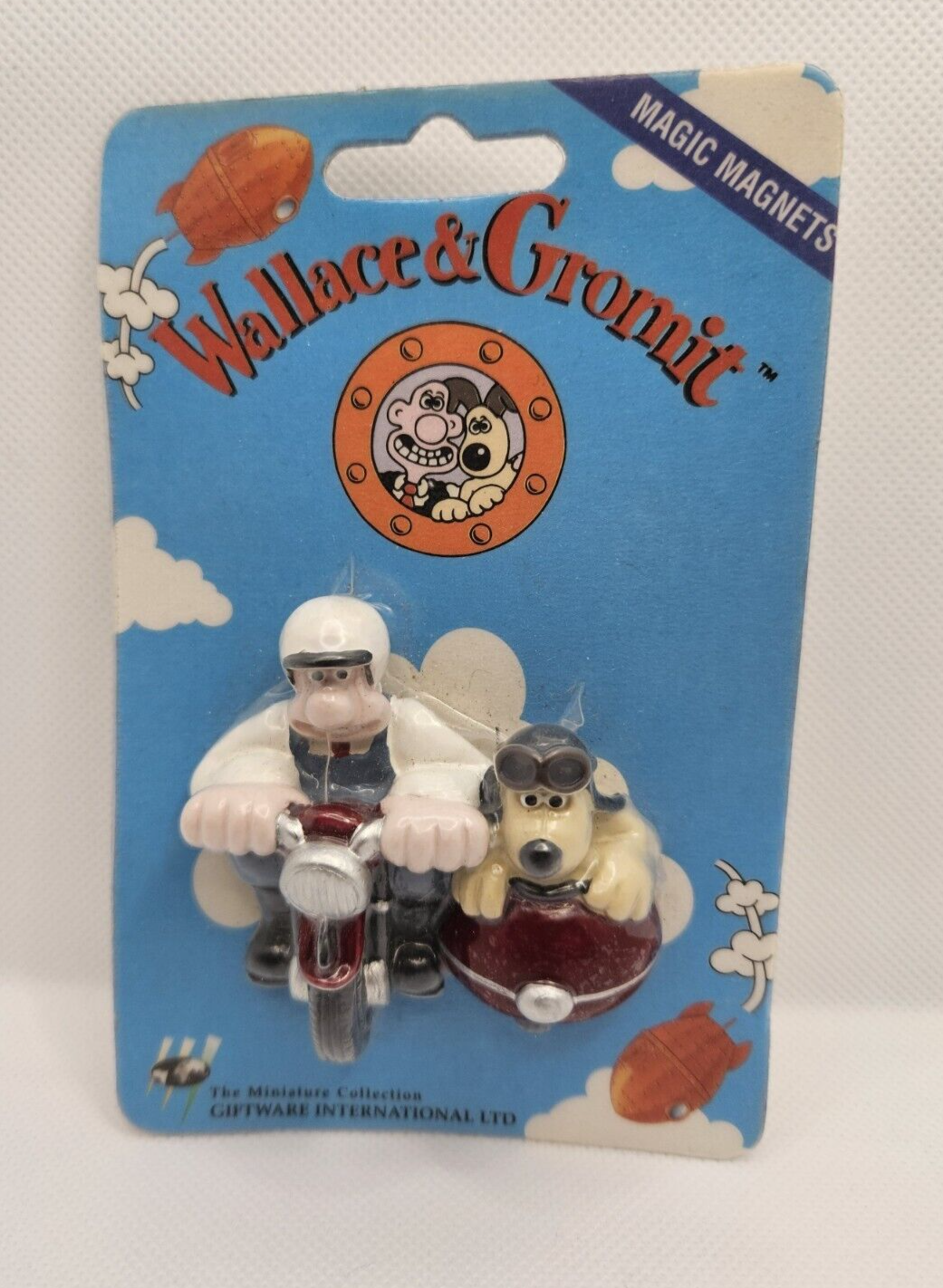 Wallace & Gromit  7 cm Fridge Magnet New 1989