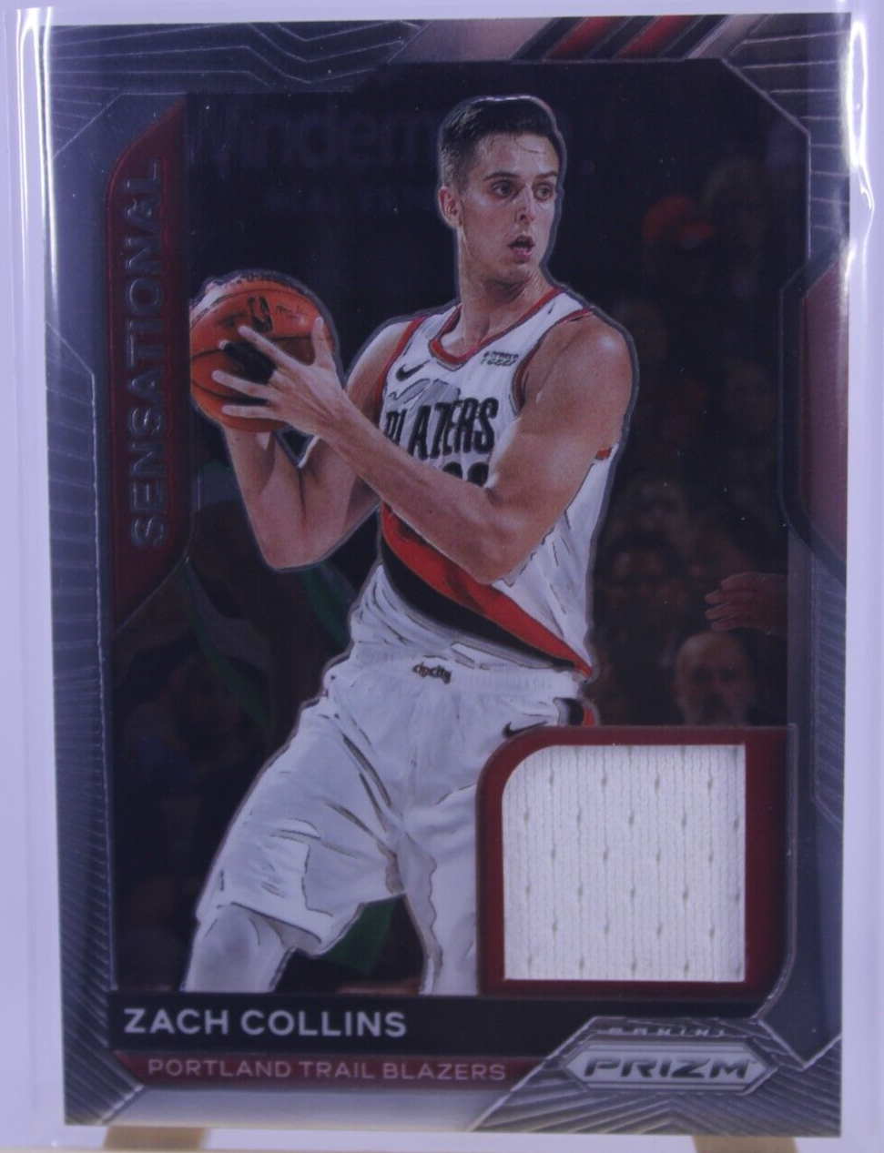 Zach Collins SSW-ZCL Sensational Patch Panini Prizm PTB 2021 NBA