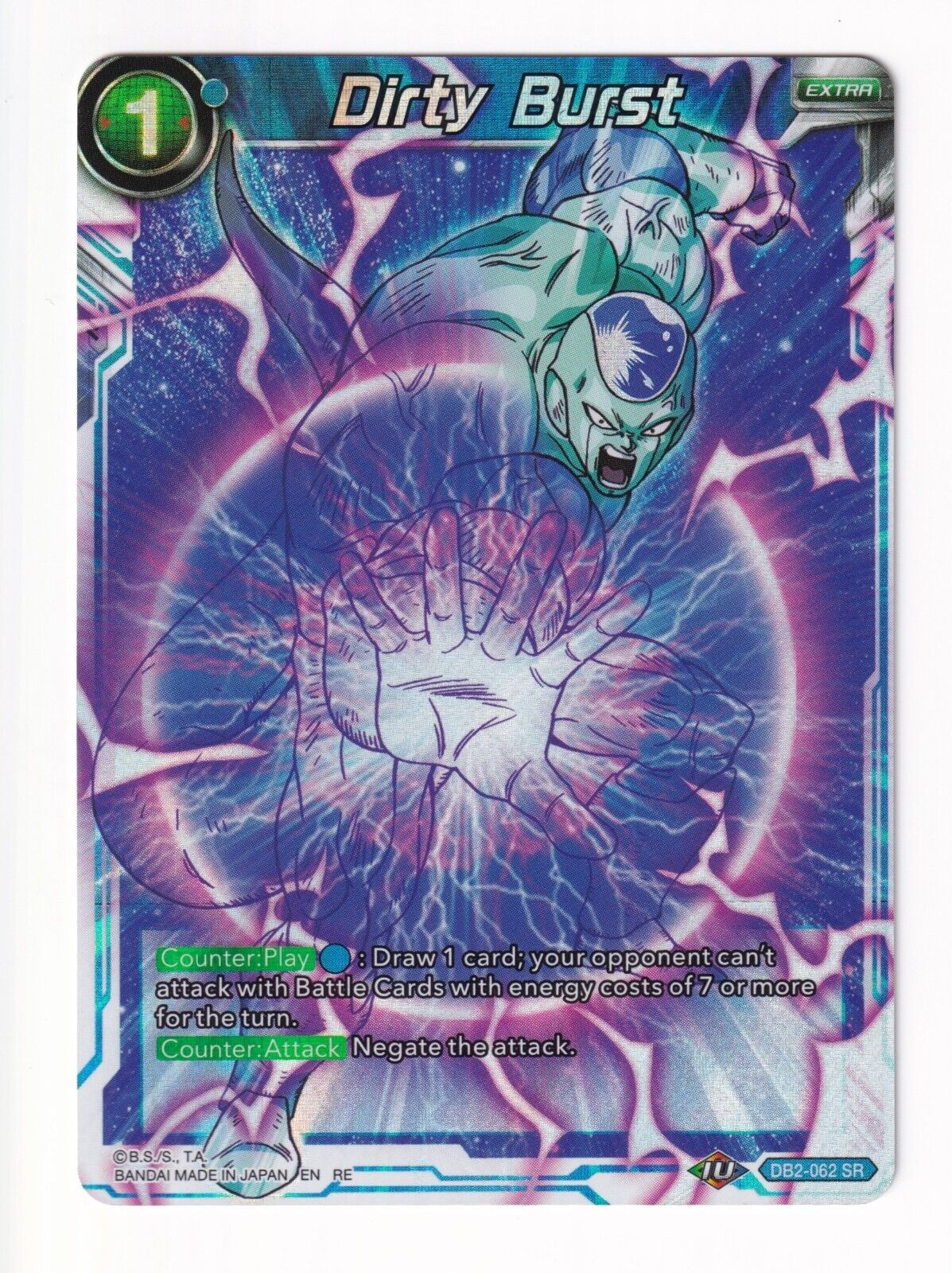 Dirty Burst DB2-062 SR FOIL Mythic Booster DBS NM