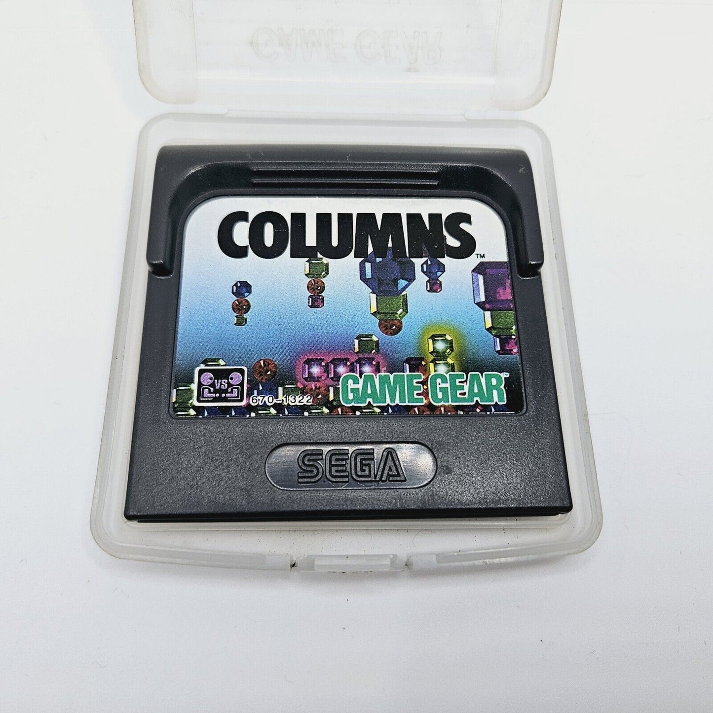 Columns Sega Game Gear Tested & Working with Case