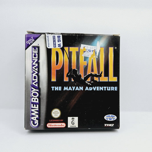 Pitfall The Mayan Adventure Gameboy Game Boy Advance GBA CIB with Manual