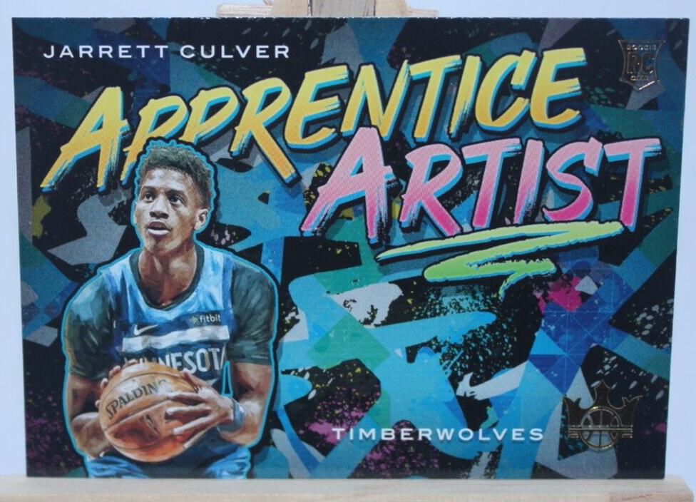 2019-20 Court Kings Apprentice Artists #11 Jarrett Culver TIMBERWOLVES RC Rookie