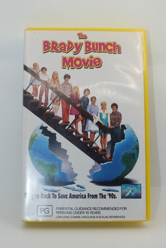 The Brady Bunch Movie  Ex Rental Tapes Blockbuster Video