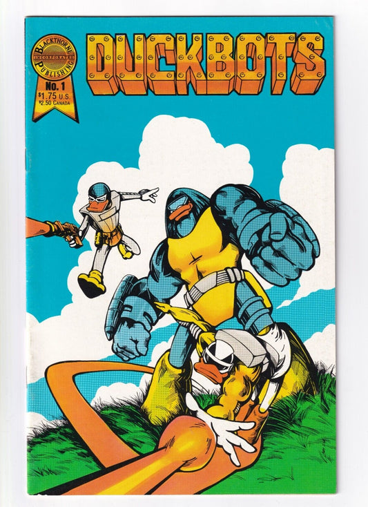 Duckbots #1 1987 Blackthorne Publishing Comic