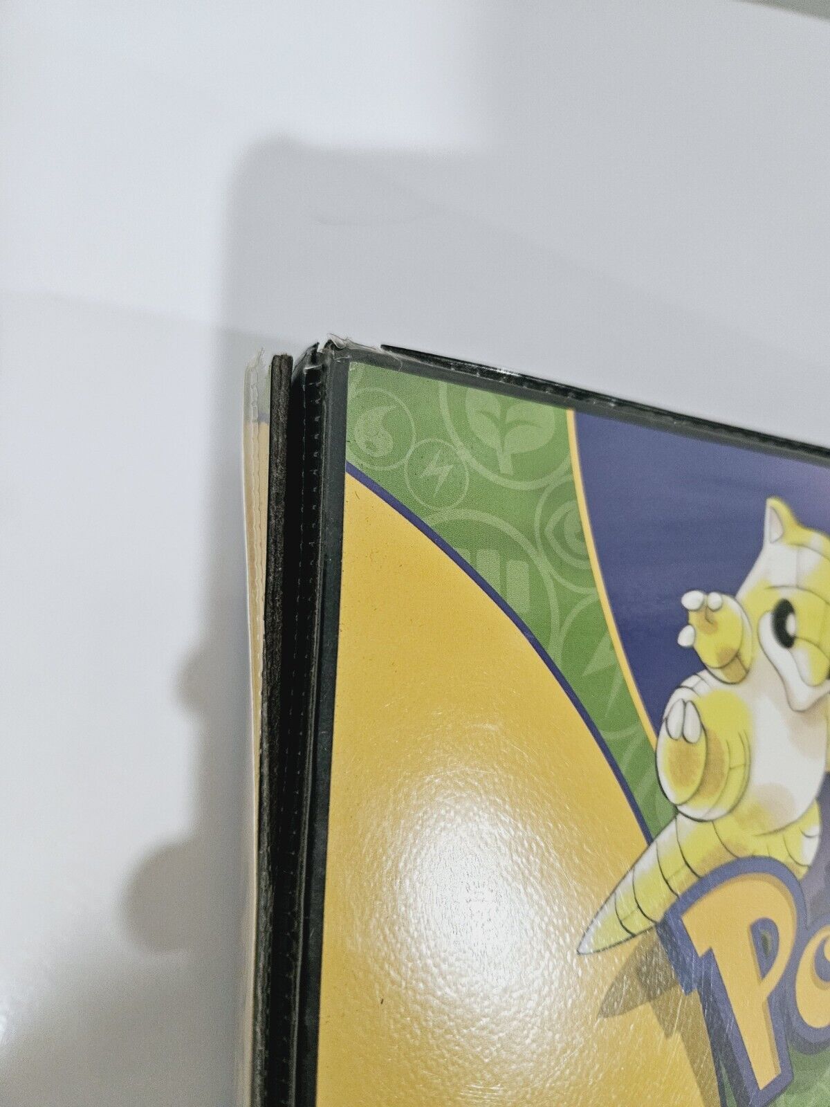 1999 Wizards of the Coast Vintage Pokemon Card Ring Binder Snorlax Mewtwo