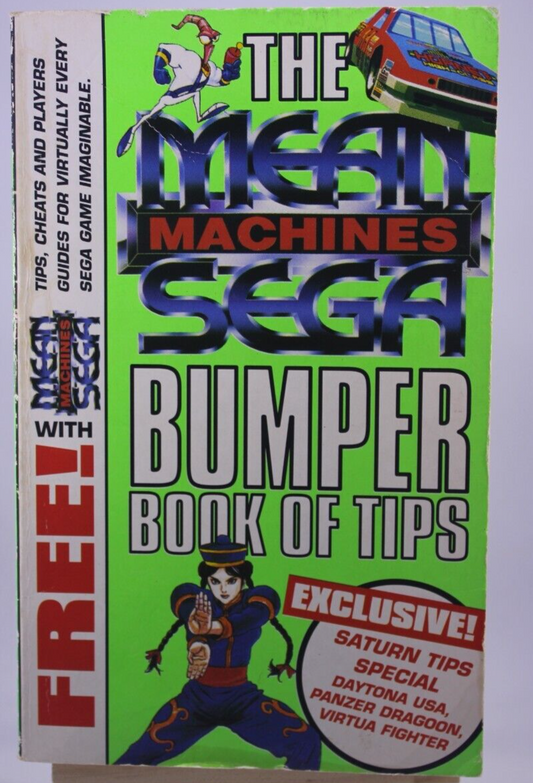 The Mean Machines Sega Bumper Book of Tips Guide Book (Sega Saturn, Dreamcast)