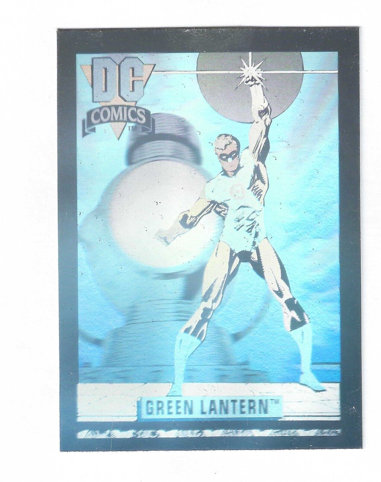 1991 Impel DC Comics Hologram Hall of Fame Card DCH5 Green Lantern