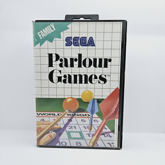 Parlour Games Sega Master System Tested Working CIB