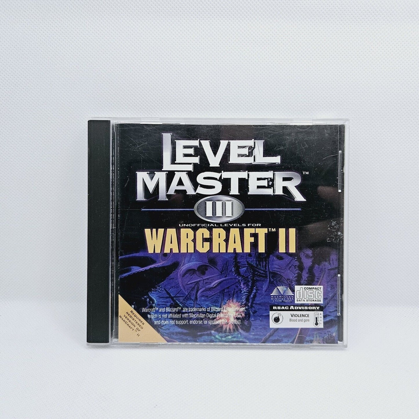 Level Master 3 Warcraft 2 PC Game Level Builder DOS Windows 95