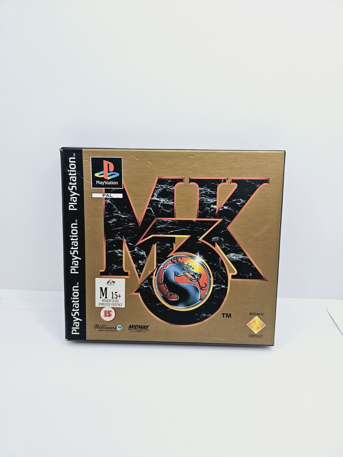 Mortal Kombat 3 Boxed With Manual PAL Version (Resurfaced) See Desc