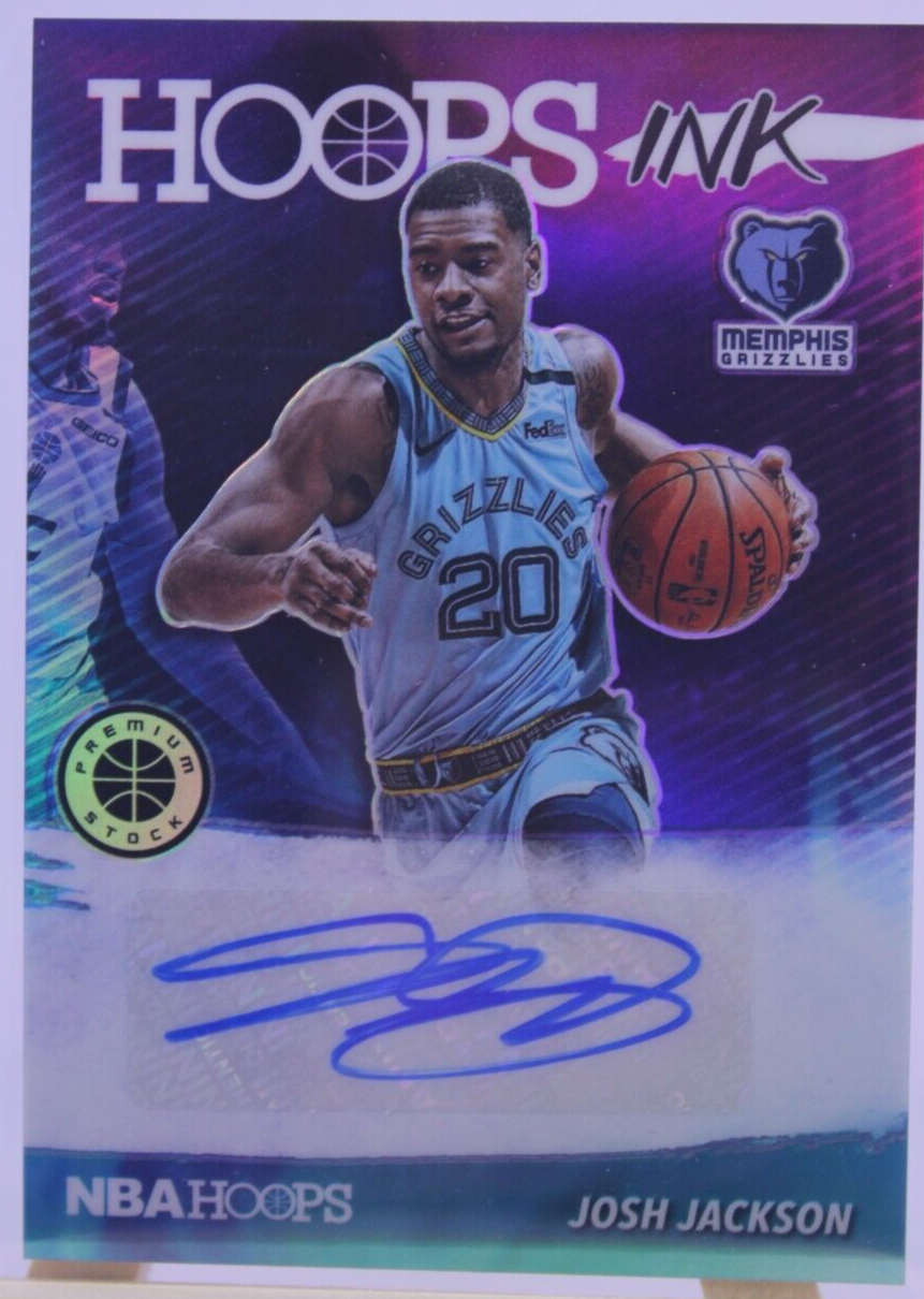 Josh Jackson 2019-20 NBA Hoops Ink Auto Autograph Memphis Grizzlies HI-JJO