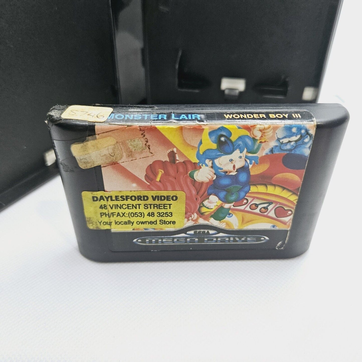 Sega Mega Drive Game - Monster Lair Wonder Boy III No Manual