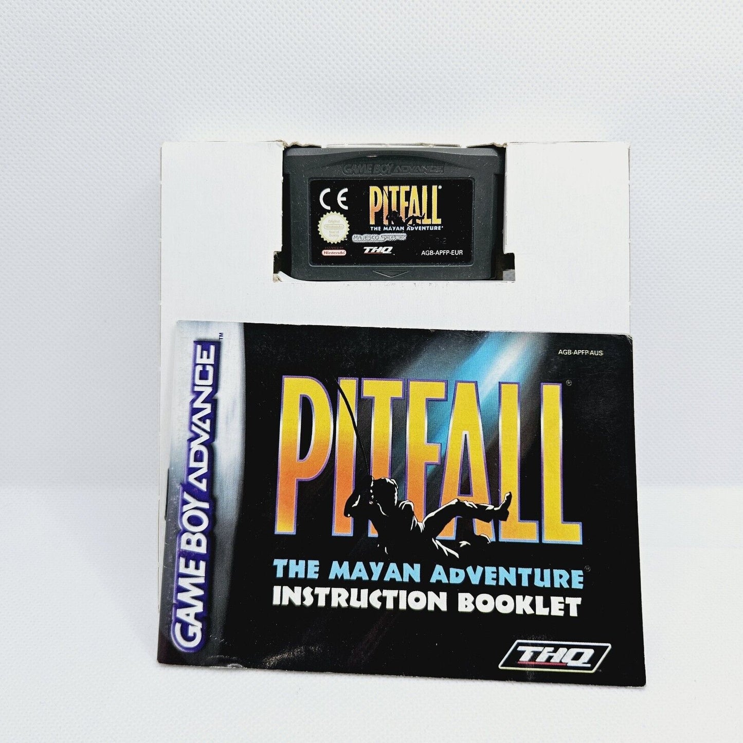 Pitfall The Mayan Adventure Gameboy Game Boy Advance GBA CIB with Manual