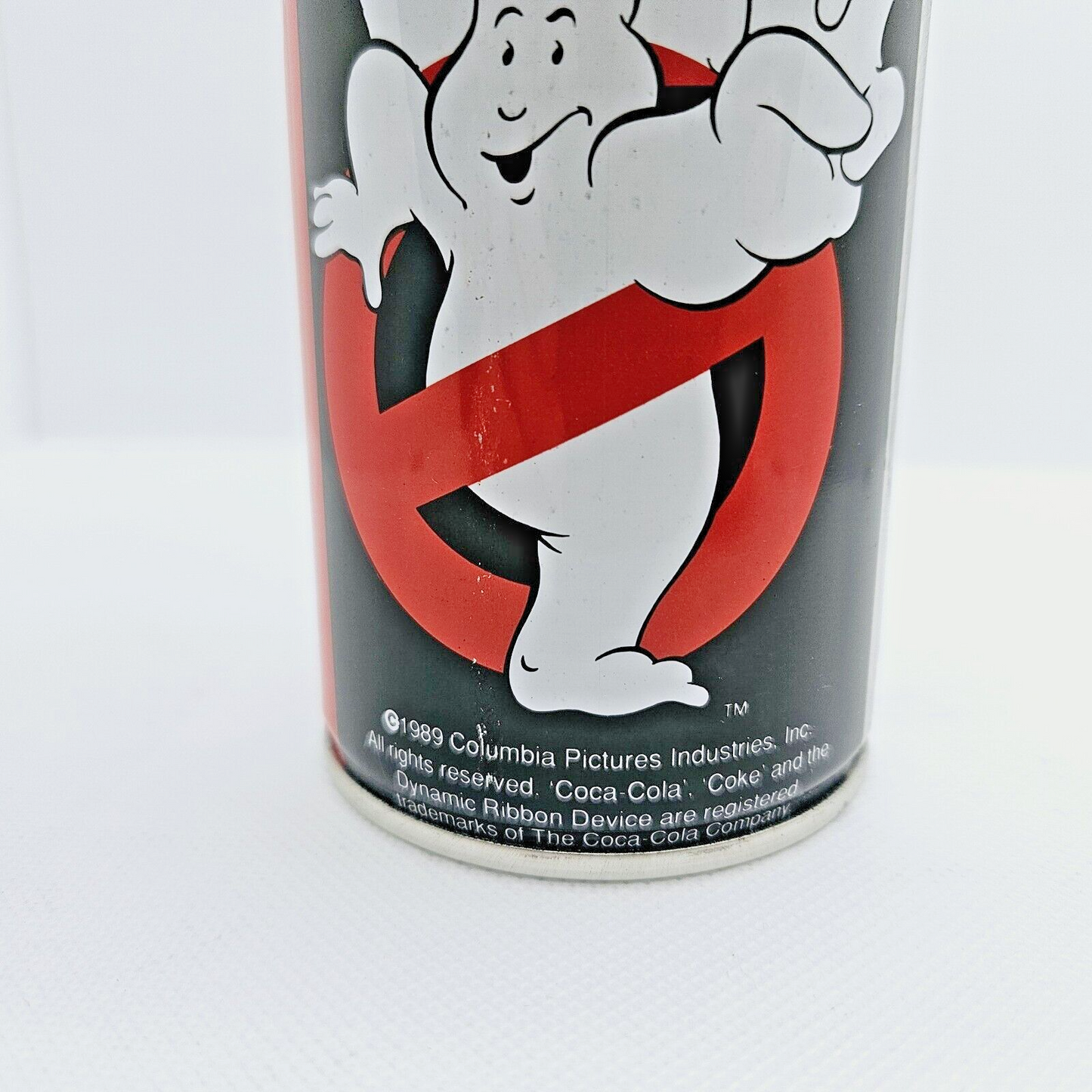 Ghostbusters Vintage 1989 Coca Cola Collectable Can Still sealed with Ghost.