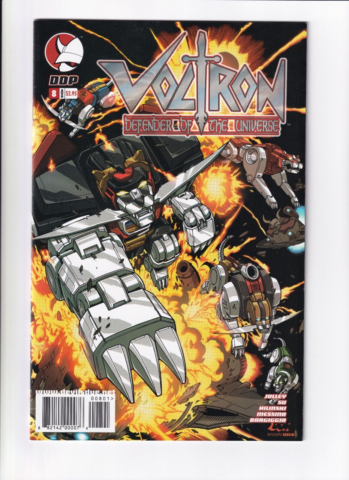 Voltron Defender of the Universe #8 DDP Comics 2004 by Dan Jolley