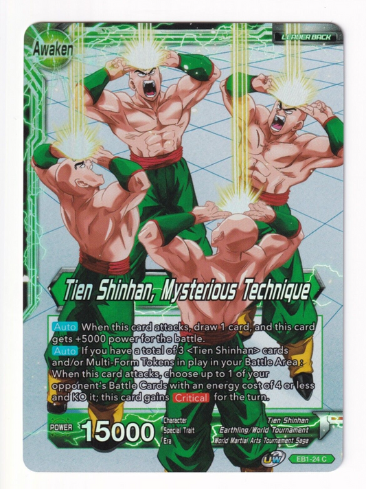 Tien Shinhan, Mysterious Technique EB1-24 C Dragon Ball Super NM