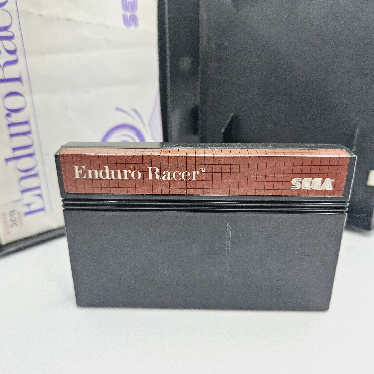 Enduro Racer SEGA Mega Drive Cartridge Game 1987 CIB