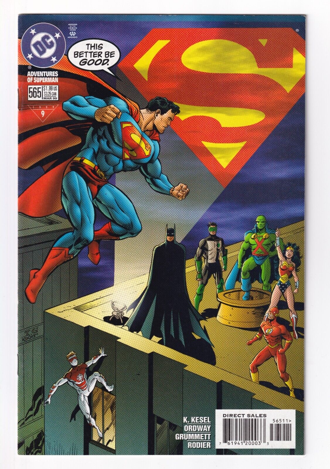 Adventures of Superman Vol 1 #565 DC Comics